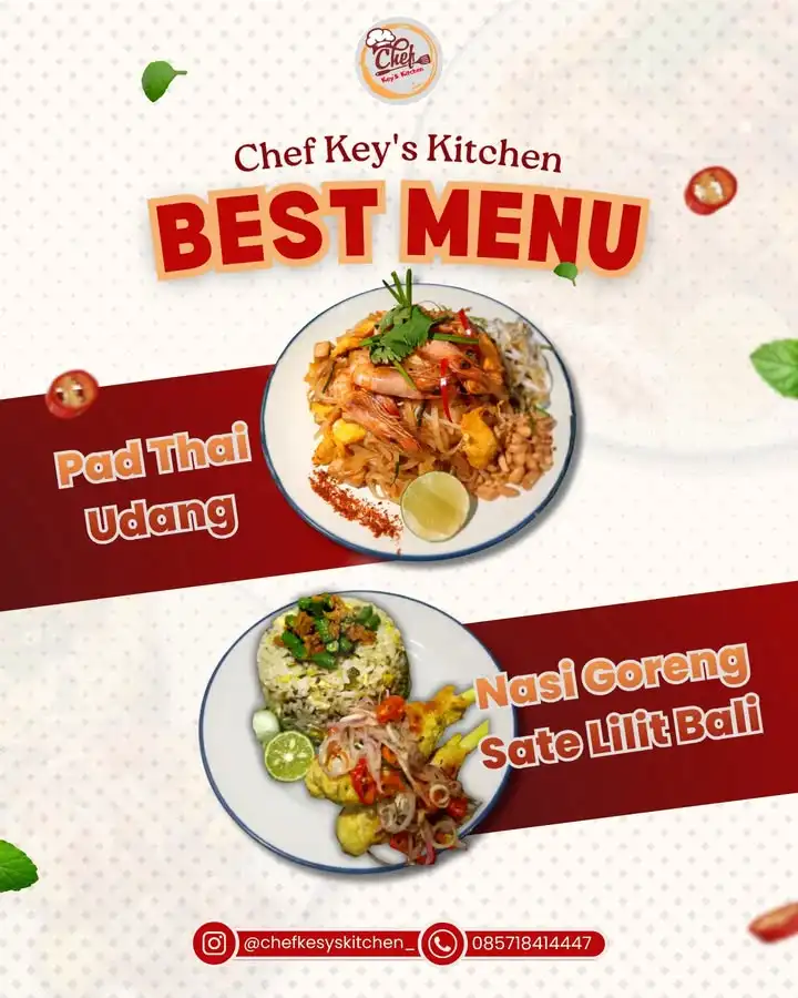 ✨ 𝐁𝐄𝐒𝐓 𝐌𝐄𝐍𝐔 𝐏𝚰𝐋𝚰𝐇𝐀𝐍 𝐂𝐇𝐄𝐅 𝐊𝐄𝐘'𝐒 𝐊𝚰𝐓𝐂𝐇𝐄𝐍 ✨Sudah coba belum? Dua menu andalan kami yang selalu bikin pelanggan balik lagi &...